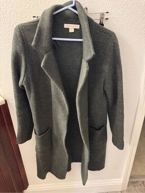 Long Knit Cardigan Sweater